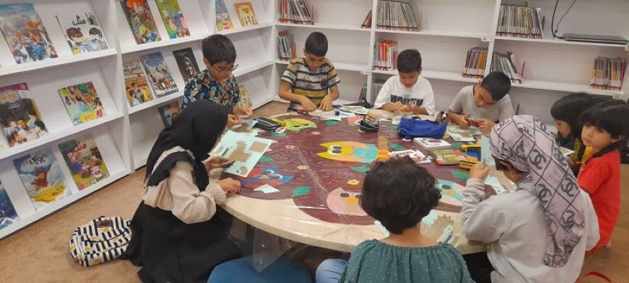 کارگاه کاردستی اشکمال سه بعدی ویژه  کودکان تابستان 1403