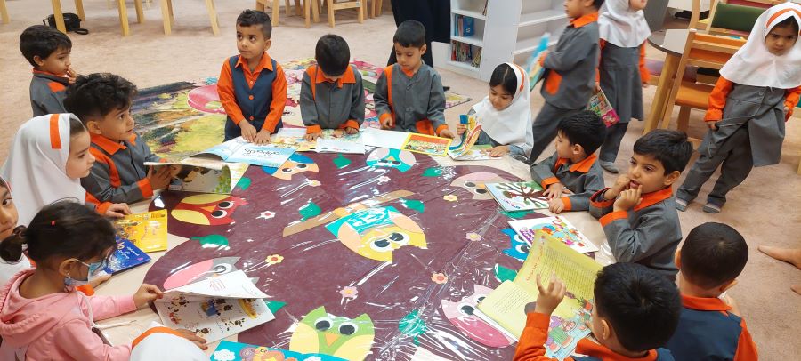 بازدید مهد کودک نوشین هرهفته سه شنبه ها